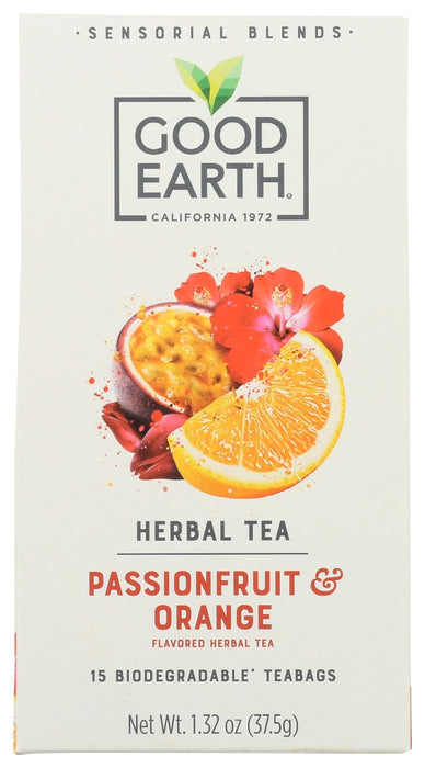 GOOD EARTH: Tea Passionfruit Orange, 15 bg