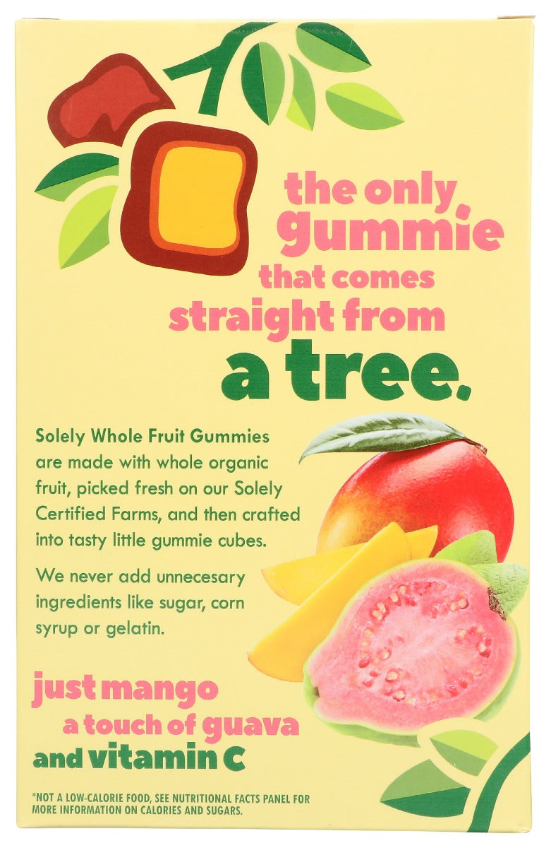 SOLELY: Fruit Gummies Mango Guava, 3.5 oz