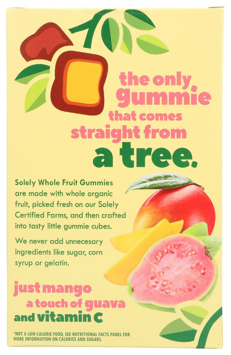 SOLELY: Fruit Gummies Mango Guava, 3.5 oz