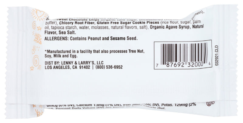 LENNY & LARRY'S: Bar Cookiefld Pb Choc Chp, 1.59 oz
