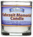YEHUDA: Yahrzeit Memorial Candle Glass Tumbler, 1 ct