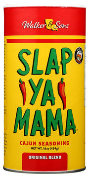 Slap Ya Mama Original Blend Cajun Seasoning is a great mixture of spices that can be used on any dish. Not too spicy and full of flavor, everyone will love how it enhances their food!