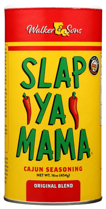 Slap Ya Mama Original Blend Cajun Seasoning is a great mixture of spices that can be used on any dish. Not too spicy and full of flavor, everyone will love how it enhances their food!