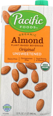 This plant based milk alternative takes organic almonds and adds a gentle roast to allow their authentic taste to shine through. The result is a deliciously creamy lactose free milk substitute that's a pleasure to drink by the glass and blends perfectly in recipes. Pour this non dairy milk alternative over cereal, blend it in smoothies, or swap it for dairy milk when baking.