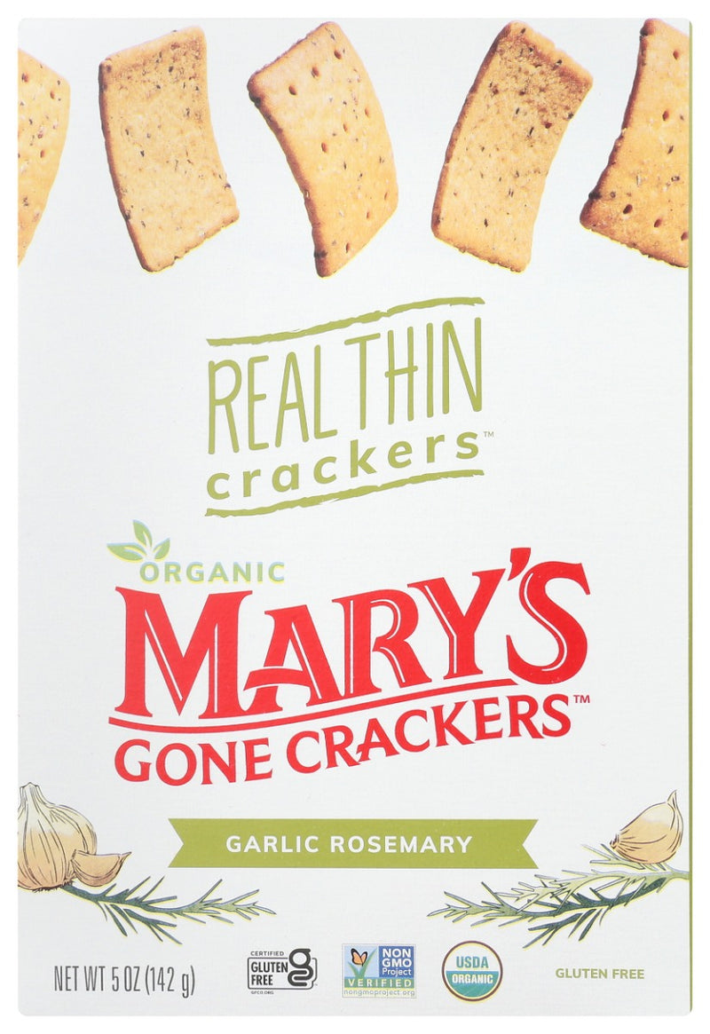 Whether the garlic or rosemary should get the most credit is a question worth debating over a cheese board stacked with this toasty snack star.