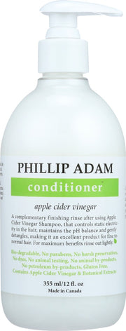 PHILLIP ADAM: Apple Cider Vinegar Conditioner, 12 oz