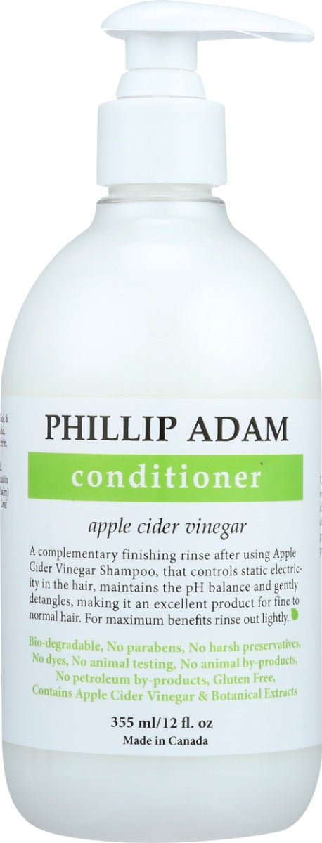 PHILLIP ADAM: Apple Cider Vinegar Conditioner, 12 oz