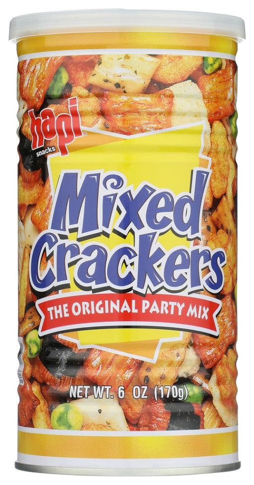 HAPI: Mixed Crackers Can, 6 oz