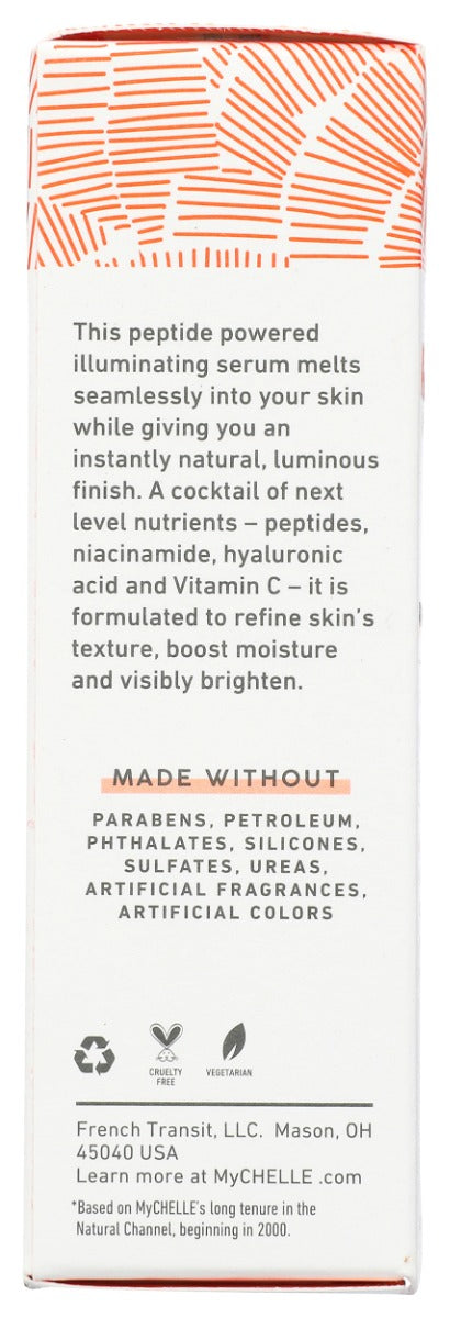 MYCHELLE DERMACEUTICALS: Instantly Illuminating Peptide Serum, 1 oz