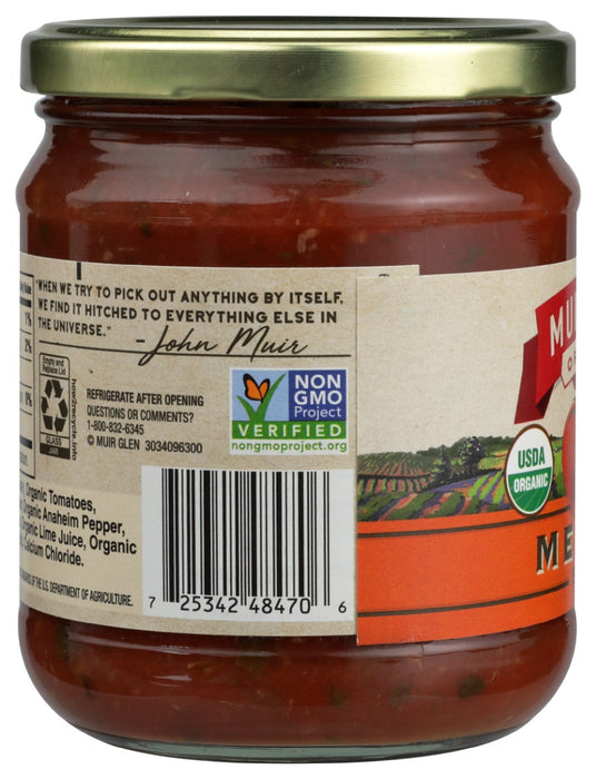 MUIR GLEN: Medium Salsa, 16 oz