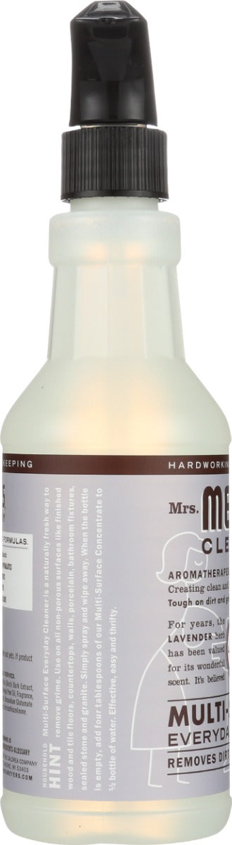 MRS MEYERS CLEAN DAY: Lavender Multi Surface Everyday Cleaner, 16 oz