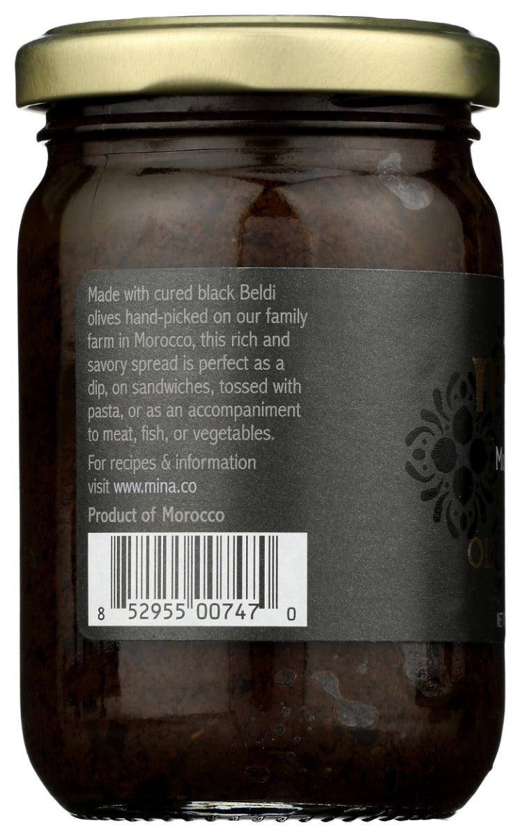 MINA: Black Olive Spread, 7 oz