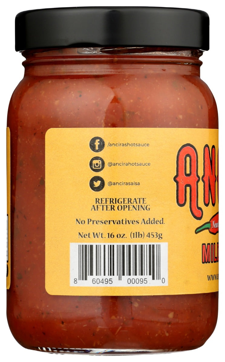 ANCIRA SALSA: Mild Salsa, 16 oz