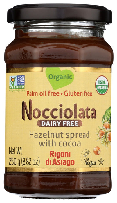RIGONI DI ASIAGO: Nocciolata Dairy Free, 8.82 oz