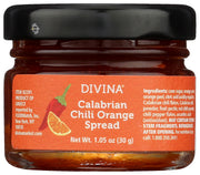 DIVINA: Calabrian Chili Orange Spread Mini Jar, 1.05 oz