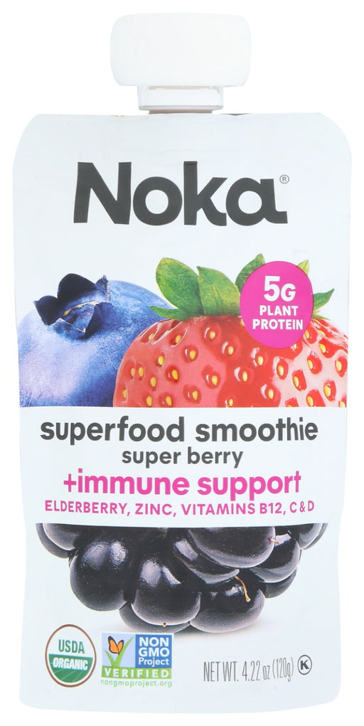 NOKA: Super Berry Superfood Smoothie Immune Support, 4.22 oz