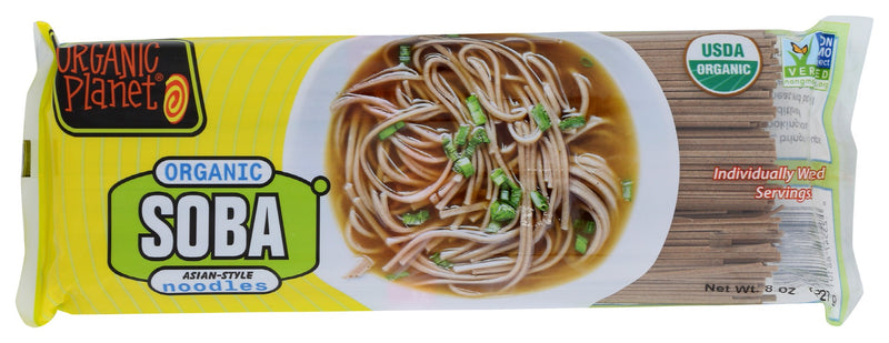 ORGANIC PLANET: Organic Soba Noodles, 8 oz