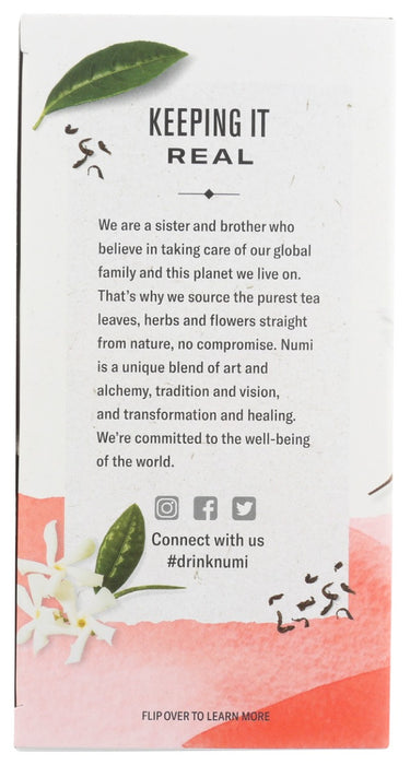 NUMI TEAS: Jasmine Green Tea, 18 bg