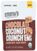 EMMYS ORGANICS: Chocolate Coconut CrunchEms, 3.5 oz