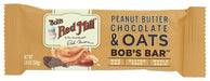 Treat yourself”and feel great about it! Our Peanut Butter Chocolate &amp; Oats Bob's Bar is deliciously rich and satisfying, yet it's made with whole grain oats, peanut butter, organic chocolate chips and organic honey to offer serious nourishment. It's just one of five fantastic Bob's Bars, inspired by a Moore family favorite and perfect for when you want to spoil yourself a little”with wholesome satisfaction.