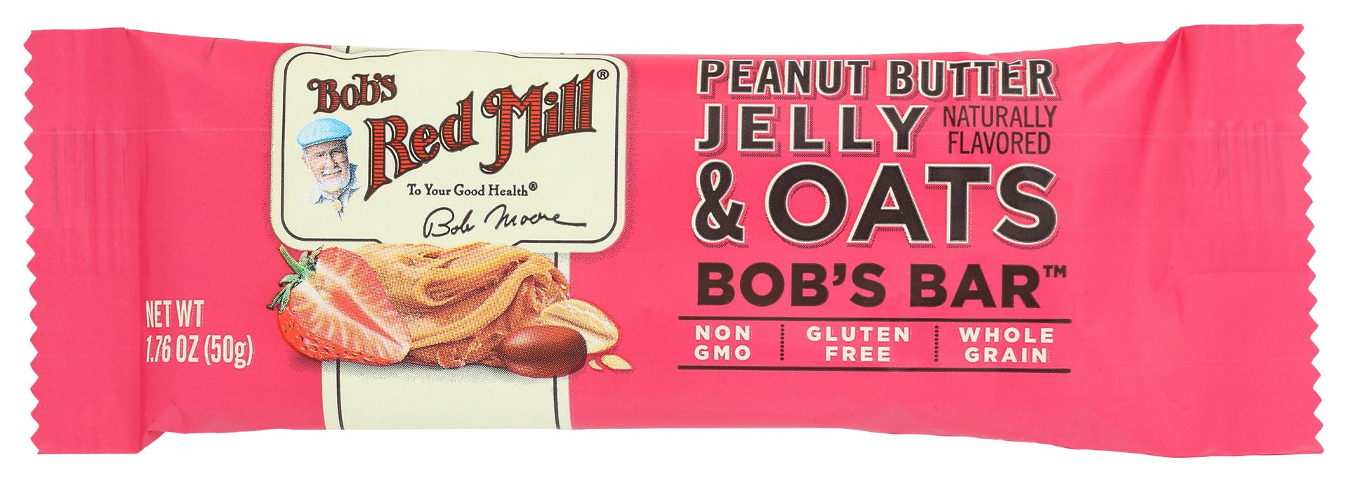 They're here: the wholesome bars customers have been asking for! Bob's Bars are made from simple ingredients and offer delightful flavor and easy nourishment. Made with whole grain oats, peanut butter and honey, they're sure to satisfy.