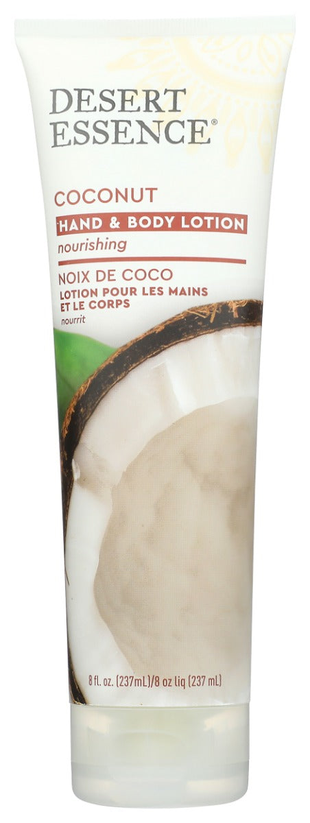 A deeply nourishing treat for dry skin, this coconut oil body lotion softens and delights. Organic Coconut and Jojoba Oil help protect your skin's natural moisture barrier, Organic Hibiscus and Passion Fruit leave you feeling soft and sensuous, and a light Coconut aroma leaves your skin deliciously scented.