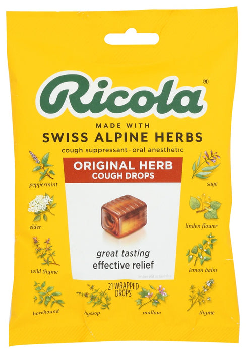 


Using high-quality herbs grown high in the Swiss mountains to make our world famous herb cough drop. Along with its pleasing herbal taste and unique square shape, it provides you soothing relief from coughs due to colds or flus. And today, it can also help with itchy throats from allergies. Or with daily voice care for dry and hoarse throats. Also available in Sugar Free.



