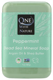 The Dead Sea's rich mineral salts deeply cleanse and tone. This unique soap combines pure Dead Sea salt, argan oil and shea butter in a natural vegetable base. Triple milled* right at the source " The Dead Sea. Absolutely nothing  artificial. Scented with a natural botanical extract blend.