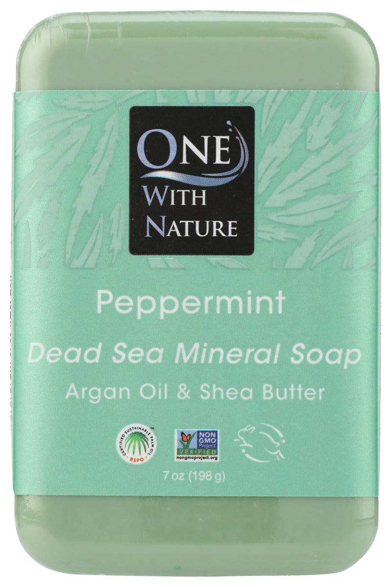 The Dead Sea's rich mineral salts deeply cleanse and tone. This unique soap combines pure Dead Sea salt, argan oil and shea butter in a natural vegetable base. Triple milled* right at the source " The Dead Sea. Absolutely nothing  artificial. Scented with a natural botanical extract blend.