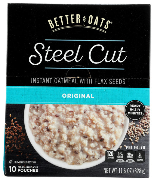 Classic steel cut oats that can be enjoyed plain or with your favorite combination of fruit and nuts.