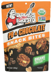 DAVES KILLER BREAD: PB and Chocolate Snack Bites, 7.2 oz