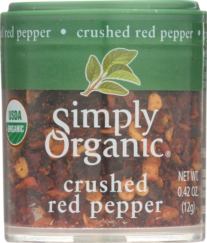 Just pure, organic red chii peppers (Capsicum annuum). No GMOs. No ETO (considered carcinogenic by the EPA). Not irradiated. Certified Organic by QAI. Kosher Certified by KSA. 