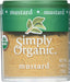 SIMPLY ORGANIC: Mustard Seed Ground, 0.46 oz