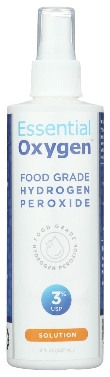 ESSENTIALOXYGEN: Food Grade Hydrogen Peroxide Spray, 8 oz