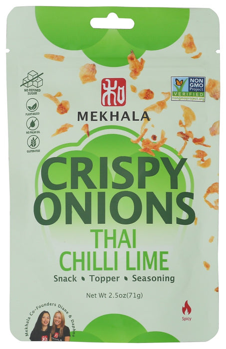 MEKHALA: Thai Chilli Lime Crispy Onions, 2.5 oz