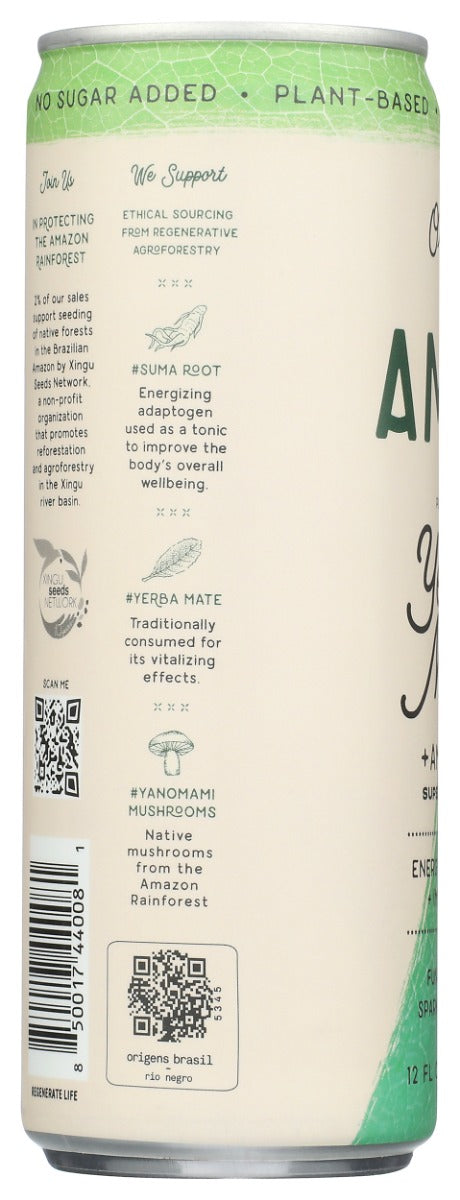 AMAZ: Yerba Mate Original Functional Drink, 12 fo