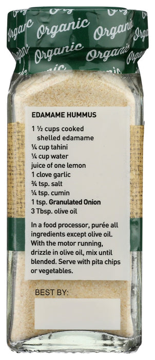 SPICE HUNTER: Onion Organic Granulated, 1.8 oz