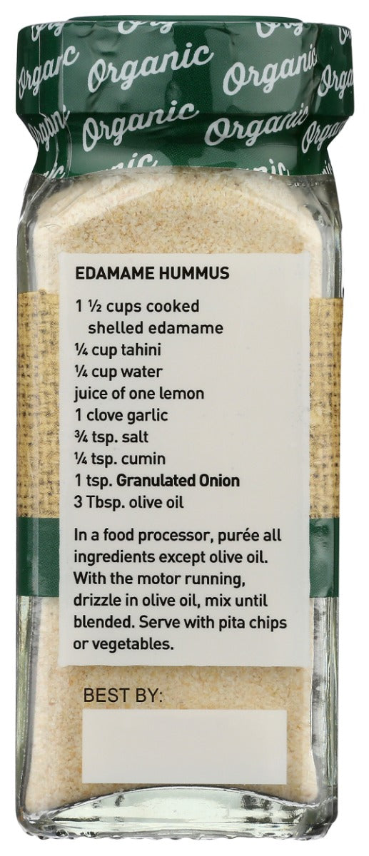 SPICE HUNTER: Onion Organic Granulated, 1.8 oz