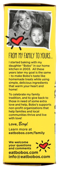 BOBOS OAT BARS: Lemon Poppyseed Oat Bites, 6.5 oz