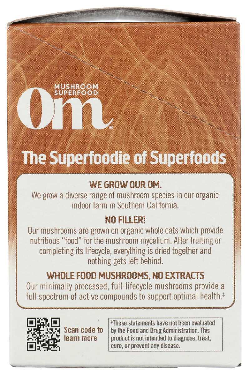 OM MUSHROOMS: Mushroom Coffee Latte Blend, 2.82 oz