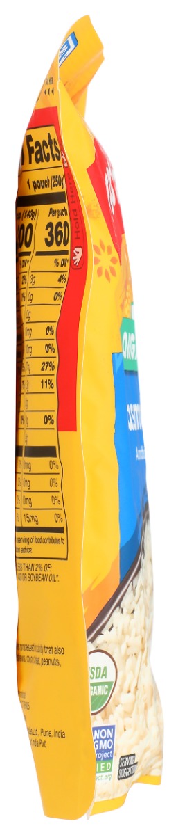 TASTY BITE: Organic Basmati Rice, 8.8 oz