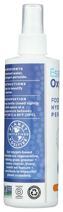 ESSENTIALOXYGEN: Food Grade Hydrogen Peroxide Spray, 8 oz