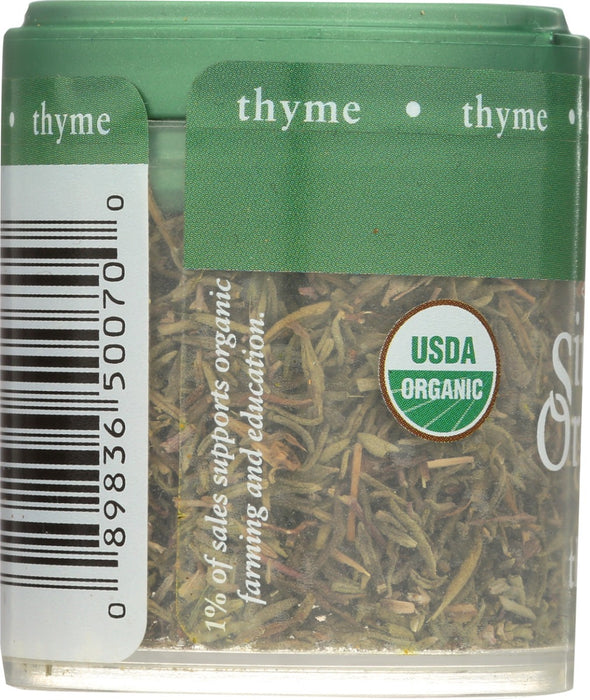 SIMPLY ORGANIC: Thyme Leaf, 0.28 oz