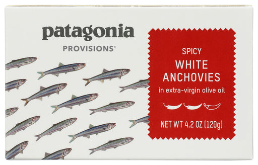 PATAGONIA PROVISIONS: Spicy White Anchovies, 4.2 oz