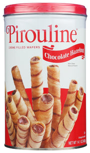 The best-selling rolled wafer flavor in America. Our Chocolate Hazelnut Crème is the perfect balance of classic milk chocolate with a hint of hazelnut flavor. When you are looking for something sweet, crispy, and indulgent, grab the wafers with the Signature Swirl.