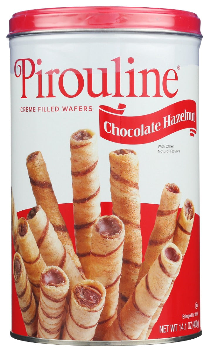 The best-selling rolled wafer flavor in America. Our Chocolate Hazelnut Crème is the perfect balance of classic milk chocolate with a hint of hazelnut flavor. When you are looking for something sweet, crispy, and indulgent, grab the wafers with the Signature Swirl.