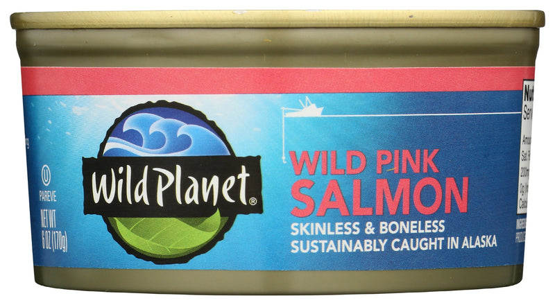 Premium Flavor: Wild-caught pink salmon, cooked once for pure, delicious taste. No fillers, just natural juices and sea salt.
Protein-Packed: 18g protein, 524mg Omega-3s per serving. Great for salads, dips, and more.
Responsibly Harvested: Selectively caught, supporting small-scale fishing families and preserving salmon habitats. Recyclable packaging.