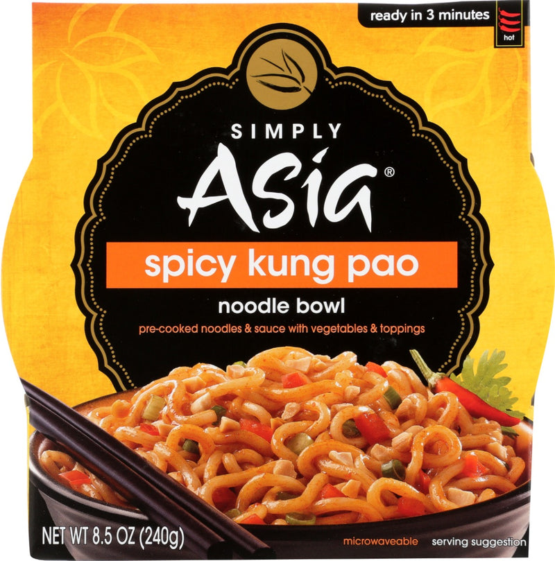 Our authentic Kung Pao sauce is made with a blend of soy sauce, toasted sesame, roasted peanuts and garlic. Served with vegetables, this convenient vegan meal is easy to enjoy at home or on the go.
