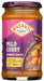 Patak's® Mild Curry Simmer Sauce is a mild, coconut-based curry sauce made with red peppers, tomatoes, and a complex spice blend. Bring your authentic curry dish together in just a few minutes.