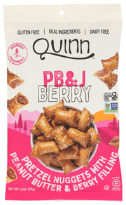 QUINN: PBandJ Berry Filled Pretzel Nuggets, 6 oz